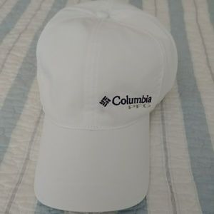 Men's COLUMBIA PFG White OmniShade/OmniFreeze Cap